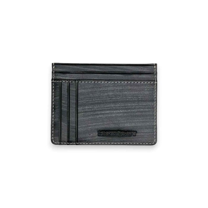Leatheraft COOPER Business RFID Front Pocket Id Window Card Sleeve(Grey) 4.125&quot;x3.125&quot;Product Thumbnail