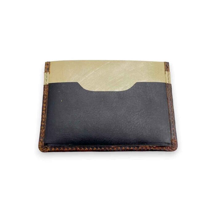 Leatheraft CORA Business Card Sleeve(Dark Brown) 10.5x7.5cmProduct Thumbnail
