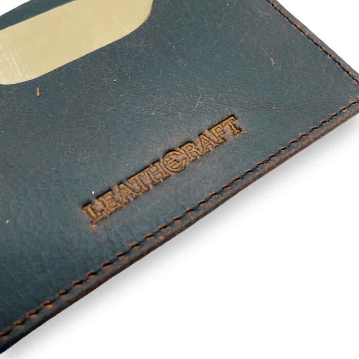 Leatheraft CORA Business Card Sleeve(Dark Brown) 10.5x7.5cmProduct Thumbnail