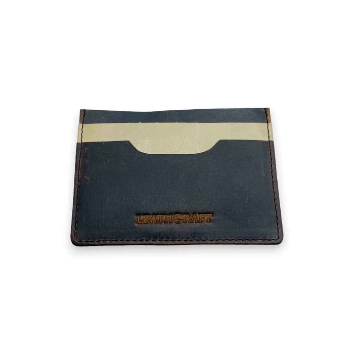Leatheraft CORA Business Card Sleeve(Dark Brown) 10.5x7.5cmProduct Thumbnail