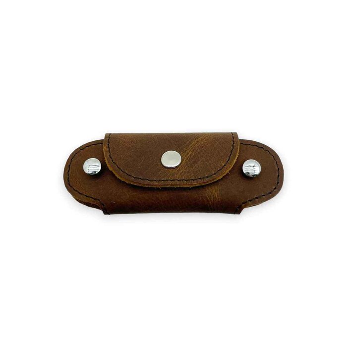 Leatheraft KAIRO Distressed Leather Business Key Cover(Coffee) 10x4cmProduct Thumbnail