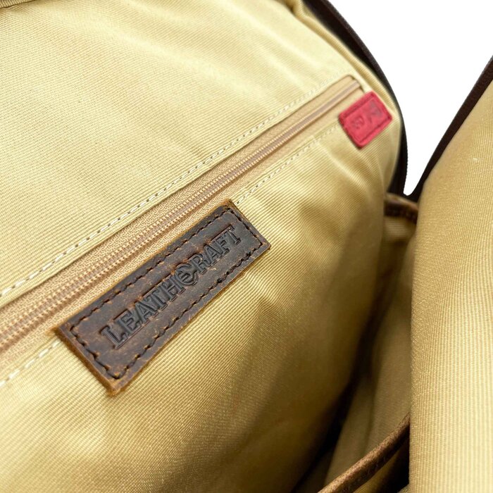 Leatheraft DARIUS 商務瘋馬皮革 RFID 企業家背囊(啡色) 52x36x20cmProduct Thumbnail