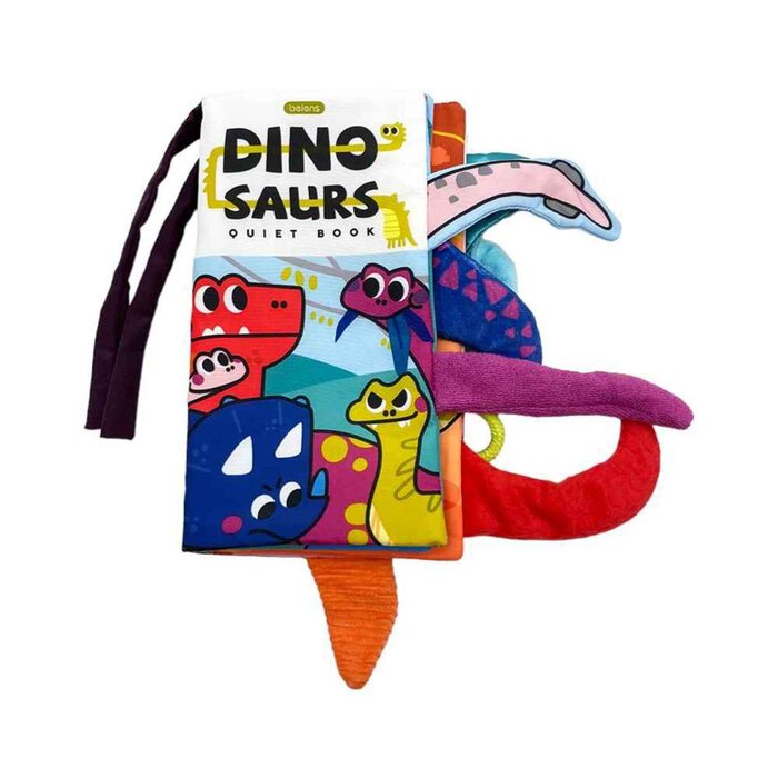 Kidrise Beiens Three-dimensional 3D Early Education Enlightenment Baby Cloth Book (Dinosaurs) 11x20cmProduct Thumbnail