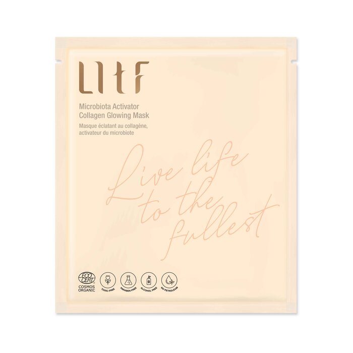 Live life to the fullest Organic Microbiota Activator Collagen Glowing Mask Fixed SizeProduct Thumbnail