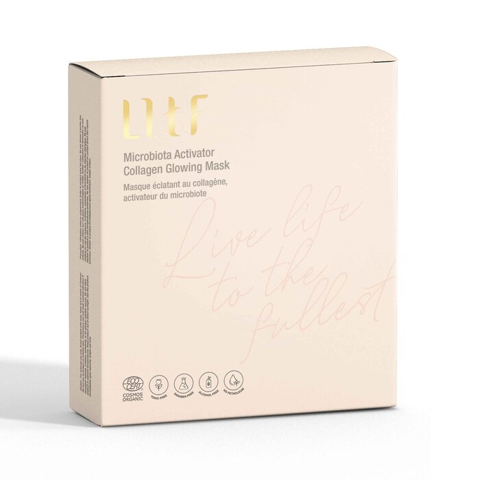 Live life to the fullest Organic Microbiota Activator Collagen Glowing Mask Fixed SizeProduct Thumbnail