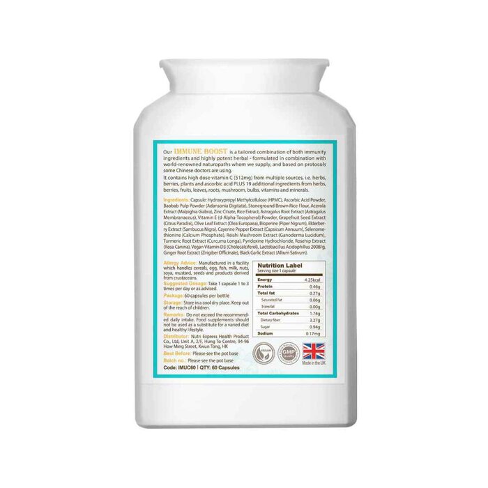 Blossom 免疫配方 60 capsulesProduct Thumbnail