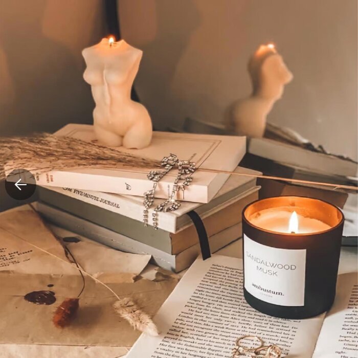 Ambustum Ambustum Sandlewood Musk Scented Candle Fixed SizeProduct Thumbnail