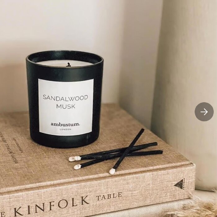 Ambustum Ambustum Sandlewood Musk Scented Candle Fixed SizeProduct Thumbnail