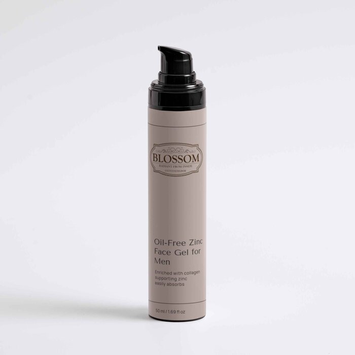 Blossom Blossom Oil-Free Zinc Face Gel for Men, Designed from the UK Fixed SizeProduct Thumbnail