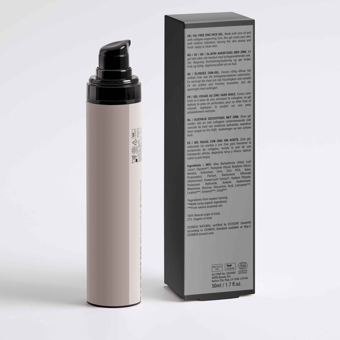 Blossom Blossom Oil-Free Zinc Face Gel for Men, Designed from the UK Fixed SizeProduct Thumbnail