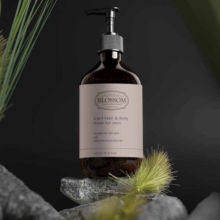 Blossom Blossom 2-in-1 Hair & Body Wash for men, Designed from the UK Fixed SizeProduct Thumbnail