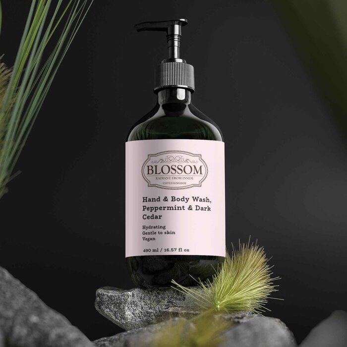 Blossom Blossom Hand & Body Wash, Peppermint & Dark Cedar Fixed SizeProduct Thumbnail