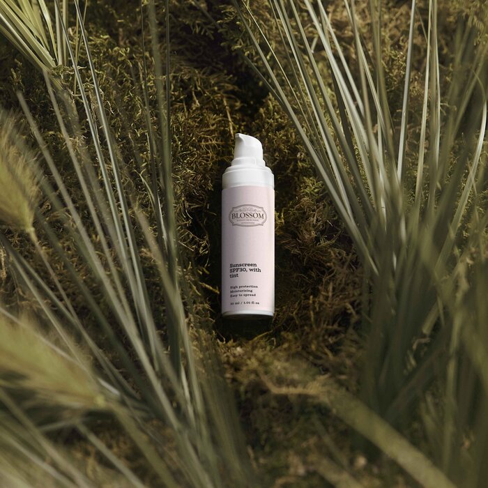 Blossom Blossom Sunscreen SPF30, with tint, designed from the UK Fixed SizeProduct Thumbnail