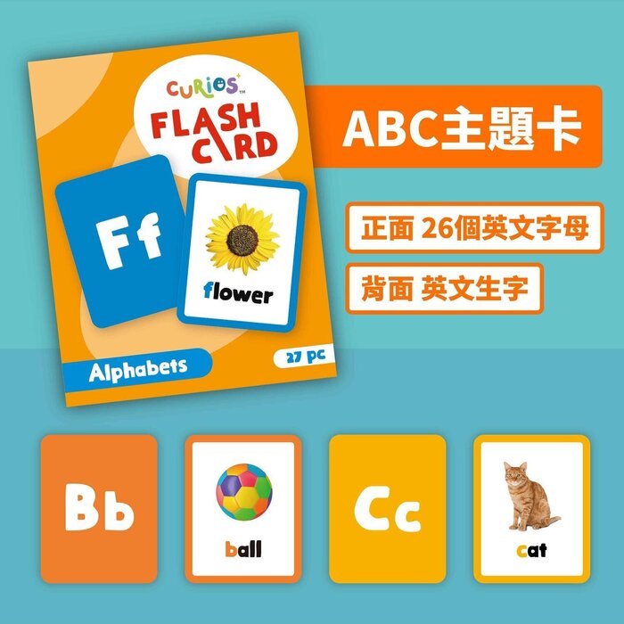 Curios English Flashcard Fixed SizeProduct Thumbnail