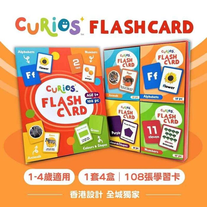 Curios English Flashcard Fixed SizeProduct Thumbnail