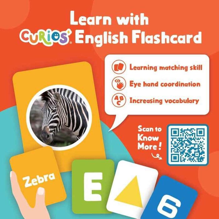 Curios English Matching Card Fixed SizeProduct Thumbnail