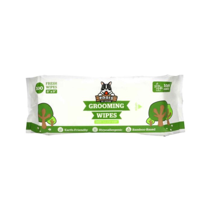 포기스 Pogi's Grooming Wipes - Green Tea - 100 Pack - 20 x 23 cm 100pcsProduct Thumbnail