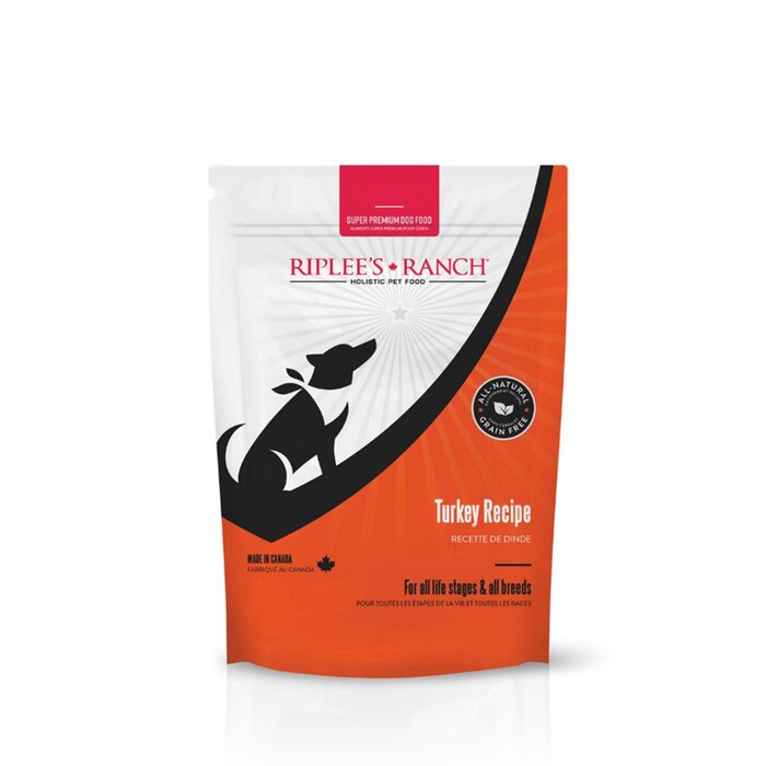 RIPLEE'S RANCH Dry Food for Dogs - Grain-Free Fresh Turkey Recipe - 4LB 4LBProduct Thumbnail