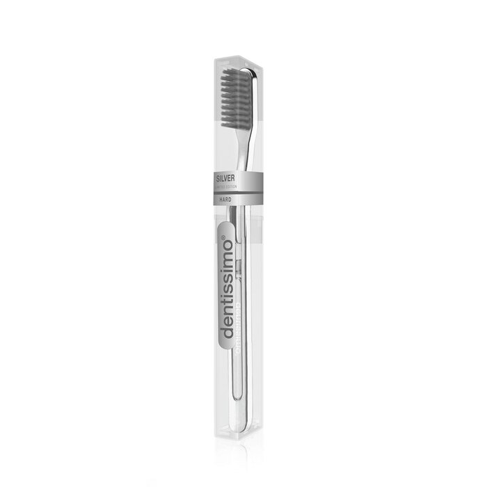 デンティッシモ dentissimo (Premium Series) Silver Hard Toothbrush (40g) Fixed SizeProduct Thumbnail