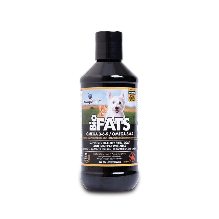 BiologicVet BioFATS Omega 3-6-9 寵物維生素魚油 355毫升 猫狗通用 355mlProduct Thumbnail