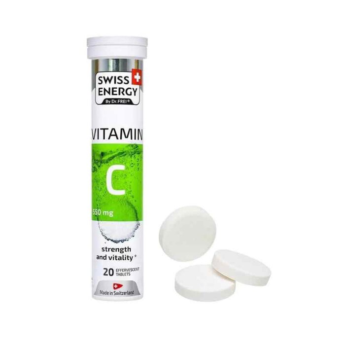 SWISS ENERGY 維他命C水溶片 550微克 (80g) 550mlProduct Thumbnail