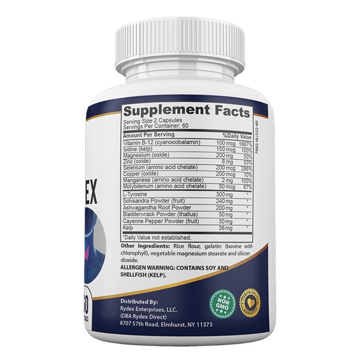 Qivaro Thyroid Complex 60 capsulesProduct Thumbnail