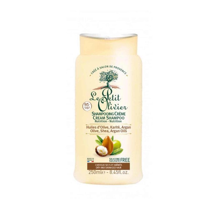 르 쁘띠 올리비에 Le Petit Olivier Olive, Shea, Argan Oils Cream Shampoo - Dry & Damaged Hair 250 ml Fixed SizeProduct Thumbnail