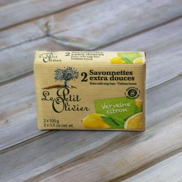 Le Petit Olivier Verbena Lemon Extra Mild Soap Bars 100g Fixed SizeProduct Thumbnail