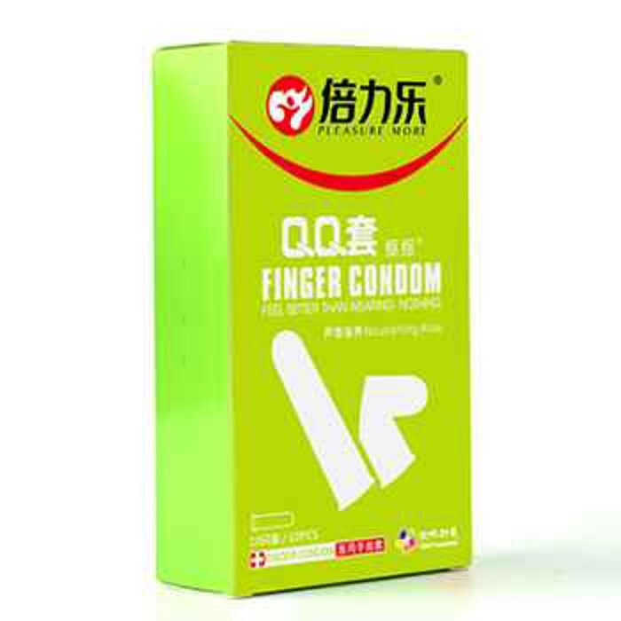 HK-BDSM HK-BDSM QQ手指套蘆薈滋養(蘆薈味) Fixed SizeProduct Thumbnail