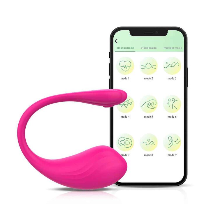 NUO BEI QU Smart U-shaped Wearable Vibrating Egg With App Fixed SizeProduct Thumbnail