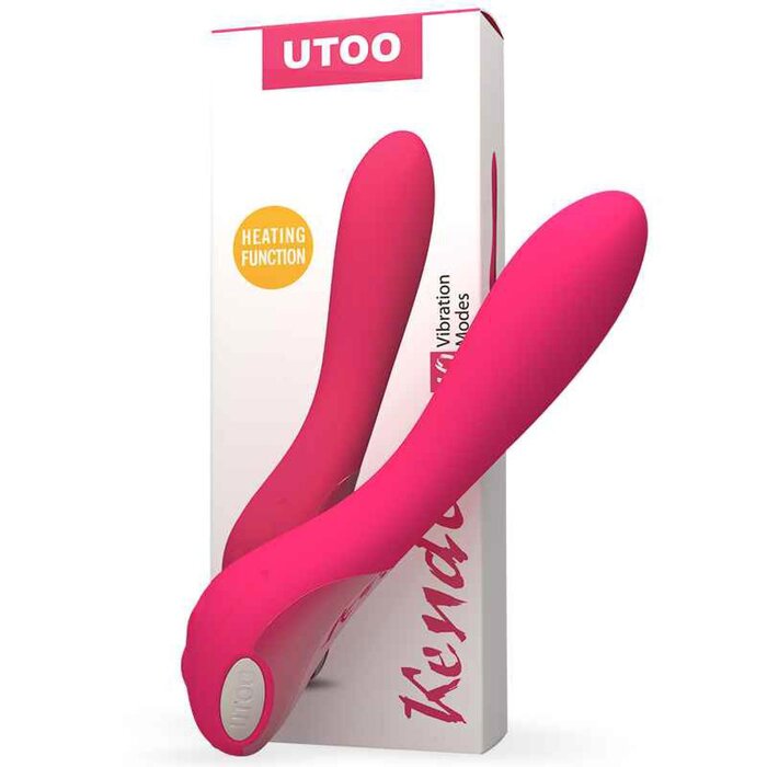 UTOO Kendo Silicone 10 kinds of vibration (red)sex toys Automatically regulates thermal sensation without Fixed SizeProduct Thumbnail