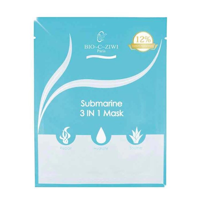 Bio~C~Ziwi Submarine 3 IN 1 Mask 10pcsProduct Thumbnail