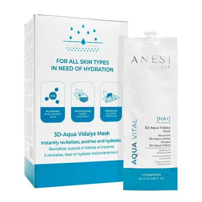 Anesi 3D Aqua Vidalys Mask 20mlx10pcsProduct Thumbnail