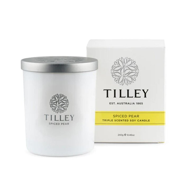 TILLEY Spiced Pear Candle 240GProduct Thumbnail