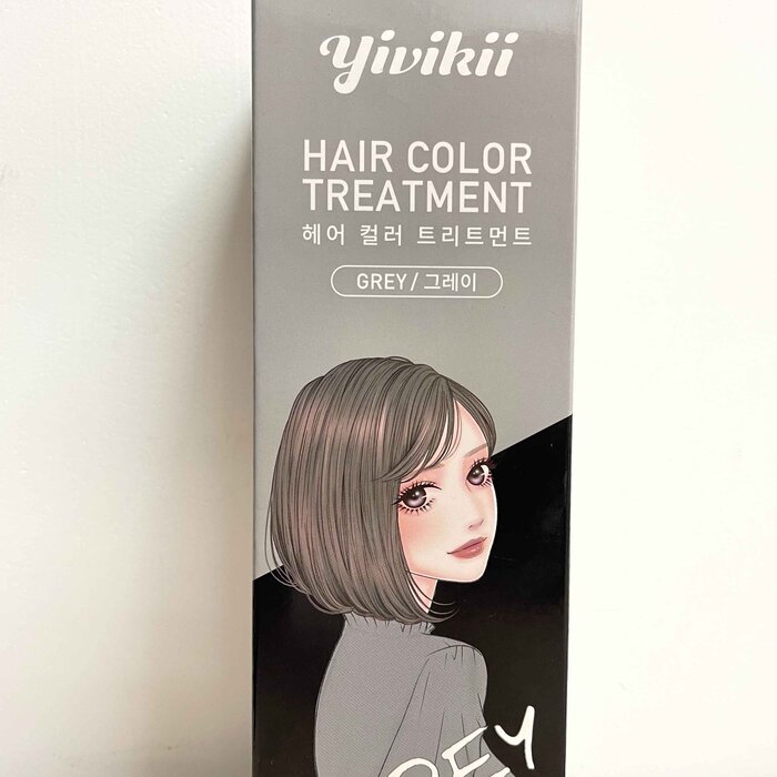 YIVIKII 160ML（灰色）韓國YIVIKII 固色染色護髮染髮劑 (平行進口) 8809772781115 Fixed SizeProduct Thumbnail