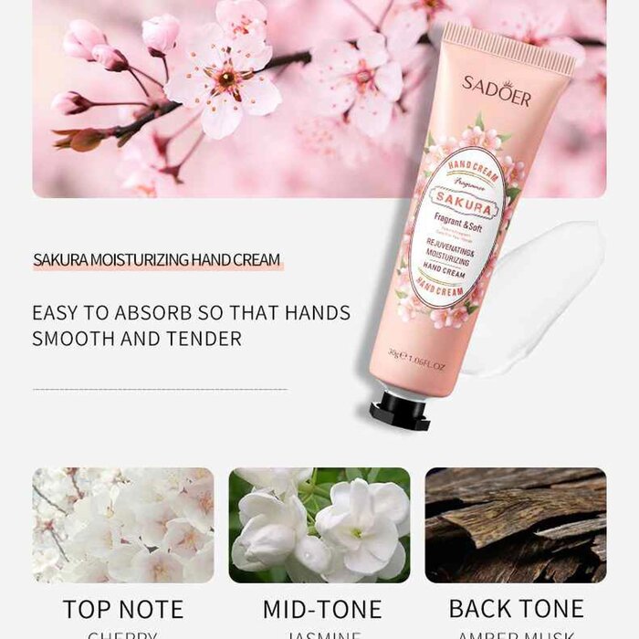 SADOER SADOER Fruity Moisturizing Hand Cream (30g) Picture ColorProduct Thumbnail