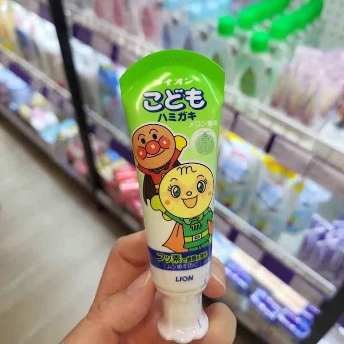 Lion LION Anpanman Kids Toothpaste (Honeydew Melon) 40g 49795318 40gProduct Thumbnail