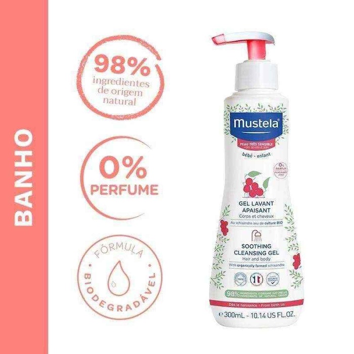 Mustela 慕之恬廊 Sensitive Repair Shampoo & Body Wash 300ml (3504105035709) Parallel Import 300mlProduct Thumbnail