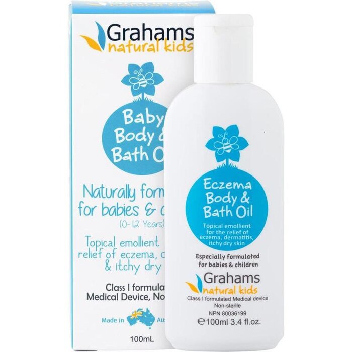 Grahams Natural Alternatives 嬰兒濕疹修護沐浴油 100ml fixed sizeProduct Thumbnail