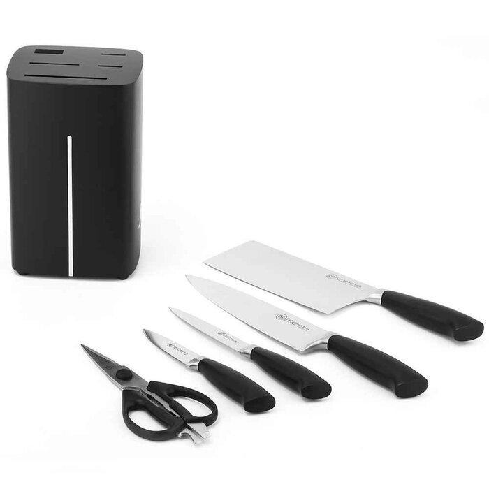 Carl Schmidt Sohn 6pcs Knife set with Wooden Knife Block(Black) 6pcsProduct Thumbnail