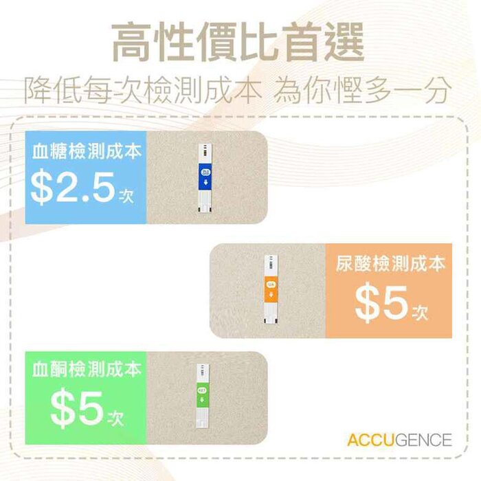Family Club Plus [Ketogenic Life] Accugence Blood Glucose Test Strips (50 strips) Authorized goods Fixed SizeProduct Thumbnail
