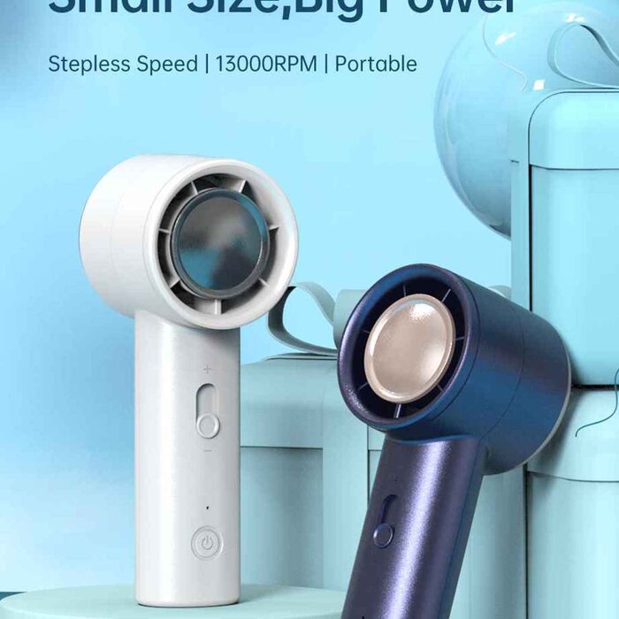 Family Club Plus Handheld High Speed Cooling Fan FS20 (White) Picture ColorProduct Thumbnail