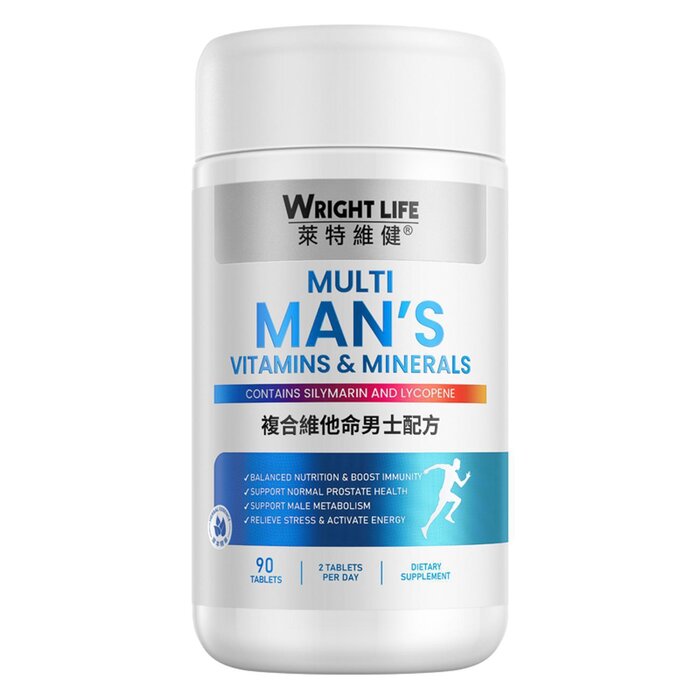 Wright Life Multi Man's Vitamins & Minerals 90片Product Thumbnail