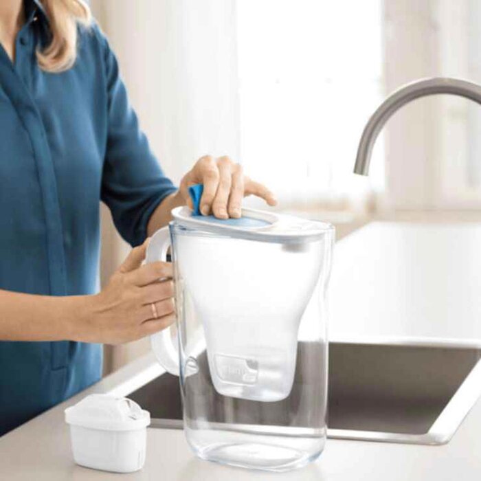 BRITA BRITA Style Cool 2.4L LED water filter jug with pack 6 filter - blue Fixed SizeProduct Thumbnail