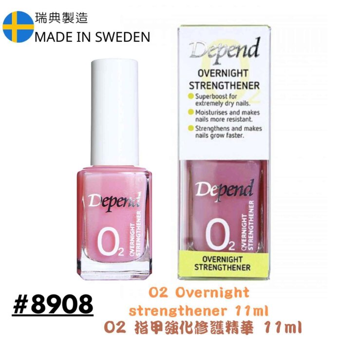 DEPEND COSMETIC O2 Overnight strengthener 11ML Fixed Size