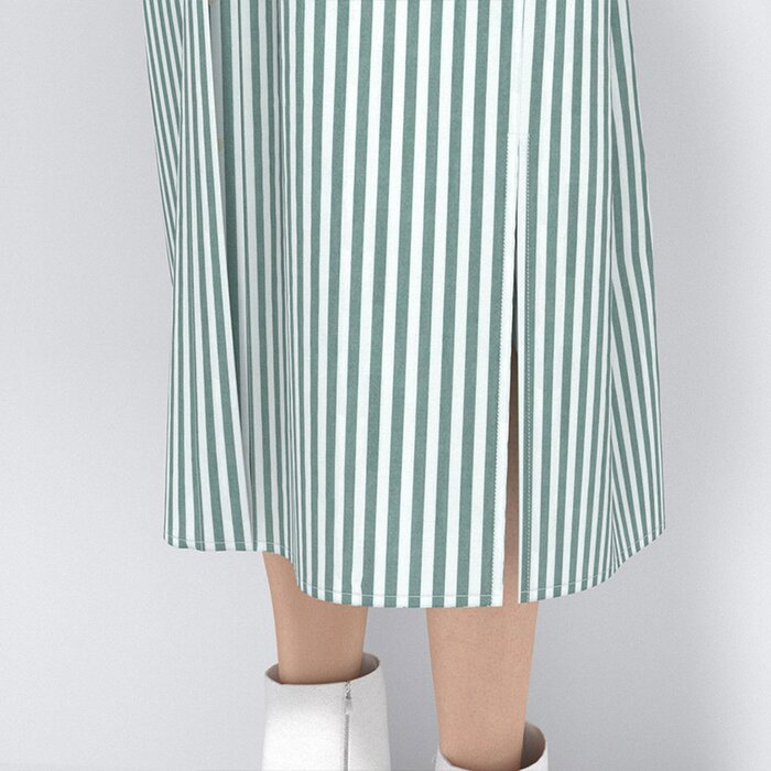 MEA Belted Poplin Shirt Dress (Delivery Time 14-21 days) MProduct Thumbnail