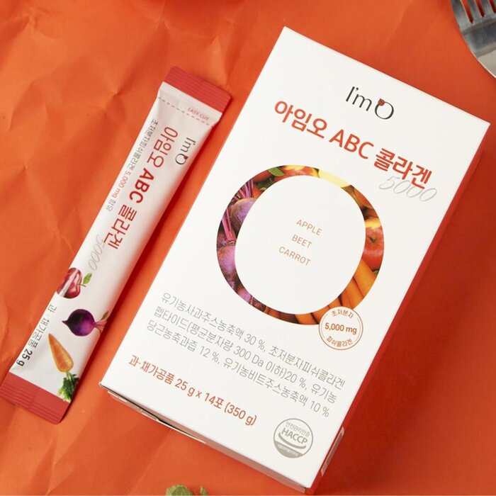 I'mO Korea Organic ABC Collagen Jelly 5,000 mg 14pcsProduct Thumbnail