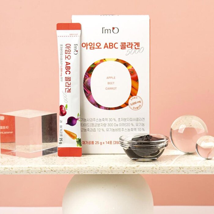 I'mO Korea Organic ABC Collagen Jelly 5,000 mg 14pcsProduct Thumbnail