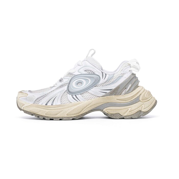 OLD ORDER OLD ORDER TURBO GT RUNNING SHOE DESTROYED WHITE 37Product Thumbnail