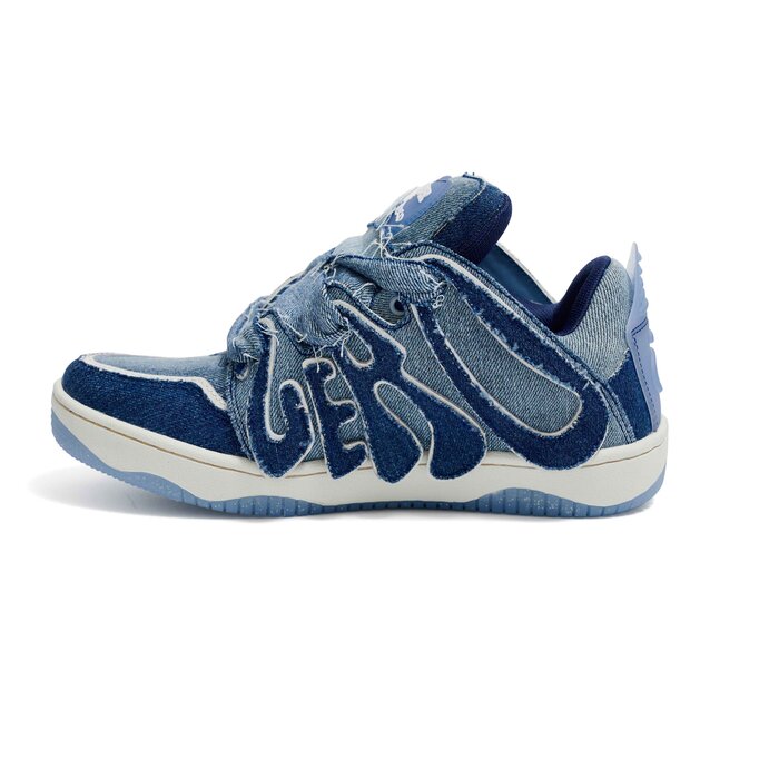 OLD ORDER GROUND ZERO x OLD ORDER SKATER 001 LIMITED SNEAKER DENIM BLUE 40Product Thumbnail